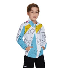 Pineapples Pop Art Kids  Windbreaker by goljakoff