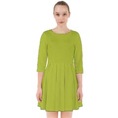 Acid Green Smock Dress by FabChoice