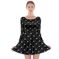 Sparkle Long Sleeve Skater Dress by Sparkle