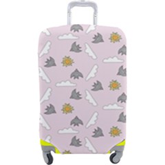 Birds In The Sky  Luggage Cover (large) by SychEva