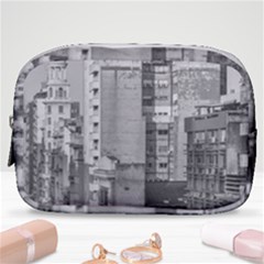 Aerial View Montevideo Uruguay Make Up Pouch (small) by dflcprintsclothing