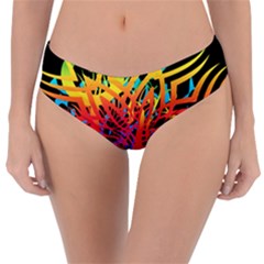 Abstract Jungle Reversible Classic Bikini Bottoms by icarusismartdesigns