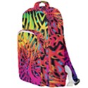 Abstract Jungle Double Compartment Backpack View1