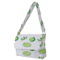 Lemon Full Print Messenger Bag (m) by Sparkle