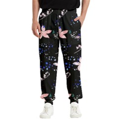 Sparkle Floral Men s Elastic Waist Pants by Sparkle