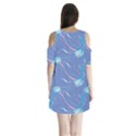 Jelly Fish Shoulder Cutout Velvet One Piece View2