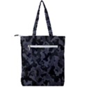 Camouflage Violet Double Zip Up Tote Bag View2