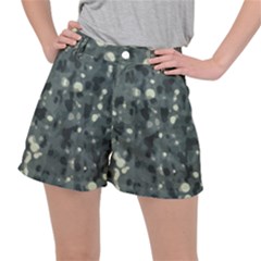 Abstract Texture Surface Print Ripstop Shorts by dflcprintsclothing