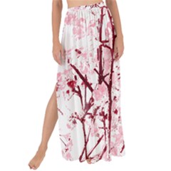 Fleurs De Cerisier Maxi Chiffon Tie-up Sarong by kcreatif