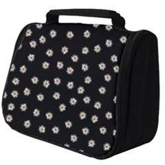 Pattern Marguerites Full Print Travel Pouch (big) by kcreatif