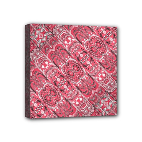 Fancy Ornament Pattern Design Mini Canvas 4  X 4  (stretched) by dflcprintsclothing