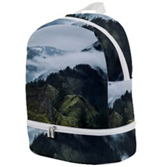 Green Mountain Zip Bottom Backpack by goljakoff