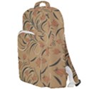 Folk floral pattern. Abstract flowers print. seamless pattern Double Compartment Backpack View1