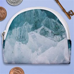 Blue Sea Horseshoe Style Canvas Pouch by goljakoff