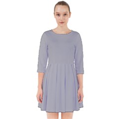 Chalice Silver Grey Smock Dress by FabChoice