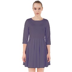 Graphite Grey Smock Dress by FabChoice