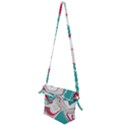 Vector Vivid Marble Pattern 4 Folding Shoulder Bag View2