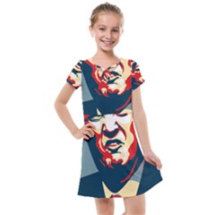 Trump2 Kids  Cross Web Dress by goljakoff