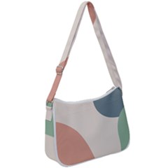 Abstract Shapes  Zip Up Shoulder Bag by Sobalvarro