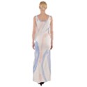 Marble stains  Thigh Split Maxi Dress View2