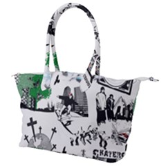 Skater-underground Canvas Shoulder Bag by PollyParadise