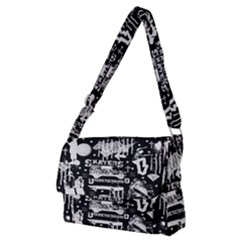 Skater-underground2 Full Print Messenger Bag (m) by PollyParadise