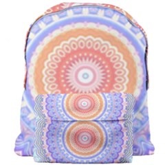 Pretty Pastel Boho Hippie Mandala Giant Full Print Backpack by CrypticFragmentsDesign