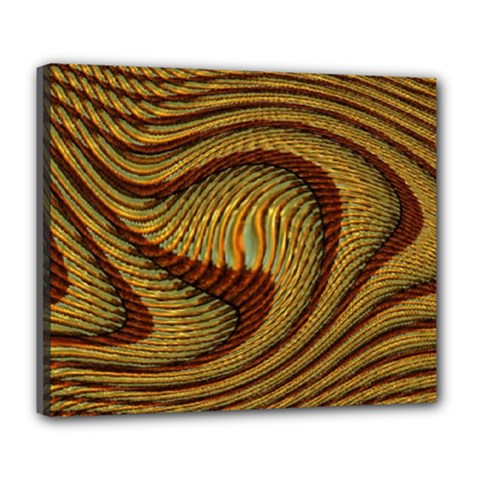 Golden Sands Deluxe Canvas 24  X 20  (stretched) by LW41021