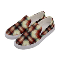 Royal Plaid  Women s Canvas Slip Ons by LW41021