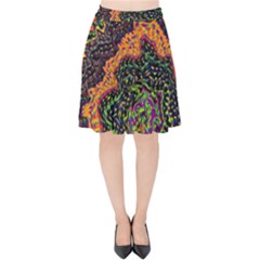 Goghwave Velvet High Waist Skirt by LW41021