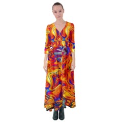 Sun & Water Button Up Maxi Dress by LW41021