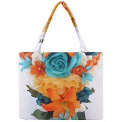 Spring Flowers Mini Tote Bag by LW41021