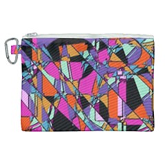 Abstract  Canvas Cosmetic Bag (xl) by LW41021