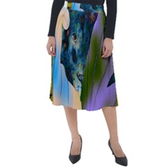 Jungle Lion Classic Velour Midi Skirt  by LW41021