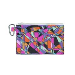 Abstract Canvas Cosmetic Bag (small) by LW41021