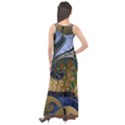 Sea of Wonder Sleeveless Velour Maxi Dress View2