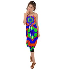 Excite Waist Tie Cover Up Chiffon Dress by LW323