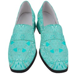 Sky Angel Women s Chunky Heel Loafers by LW323