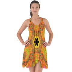 Sassafras Show Some Back Chiffon Dress by LW323