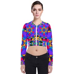 Fairground Long Sleeve Zip Up Bomber Jacket by LW323