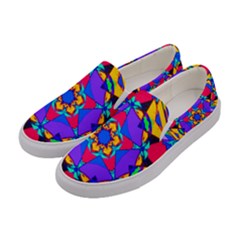 Fairground Women s Canvas Slip Ons by LW323