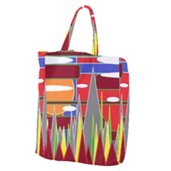 Forrest Sunset Giant Grocery Tote by LW323