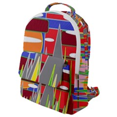 Forrest Sunset Flap Pocket Backpack (small) by LW323