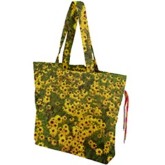 Daisy May Drawstring Tote Bag by LW323