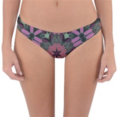 Tropical Island Reversible Hipster Bikini Bottoms