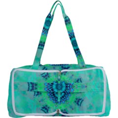 Blue Green  Twist Multi Function Bag by LW323