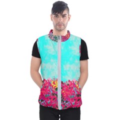 Flowers Men s Puffer Vest by LW323