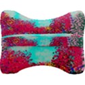 Flowers Velour Seat Head Rest Cushion View2