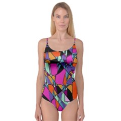 Abstract 2 Camisole Leotard  by LW323