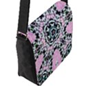 LacyGem-2 Flap Closure Messenger Bag (L) View2